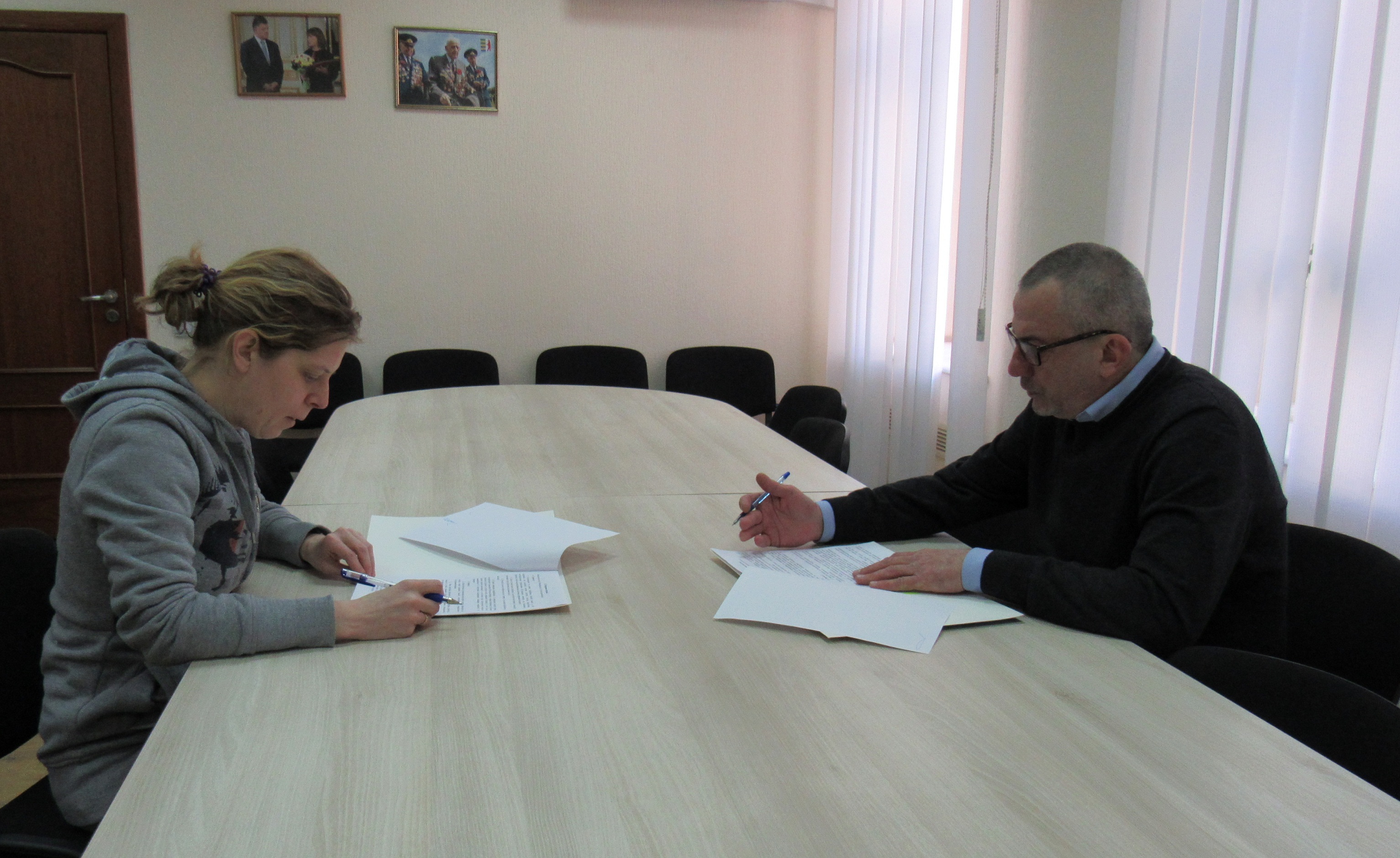 Меморандум про співпрацю з Державною Службою України у справах ветеранів війни та учасників АТО
